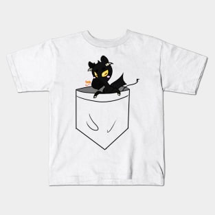 Pocket Cryptid: Jersey Devil Kids T-Shirt